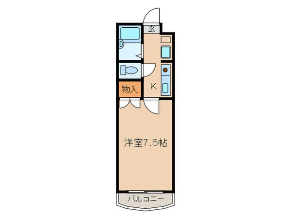 タウンライフ星ケ丘の物件間取画像